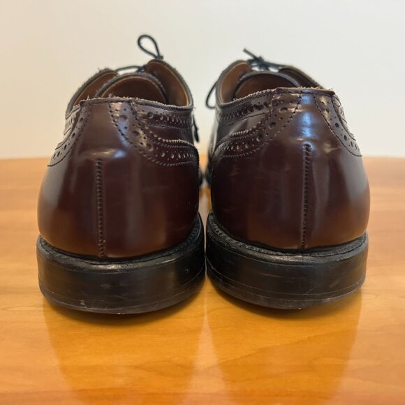 Allen Edmonds Sanford Wingtips in Wine - 11 D main image 2